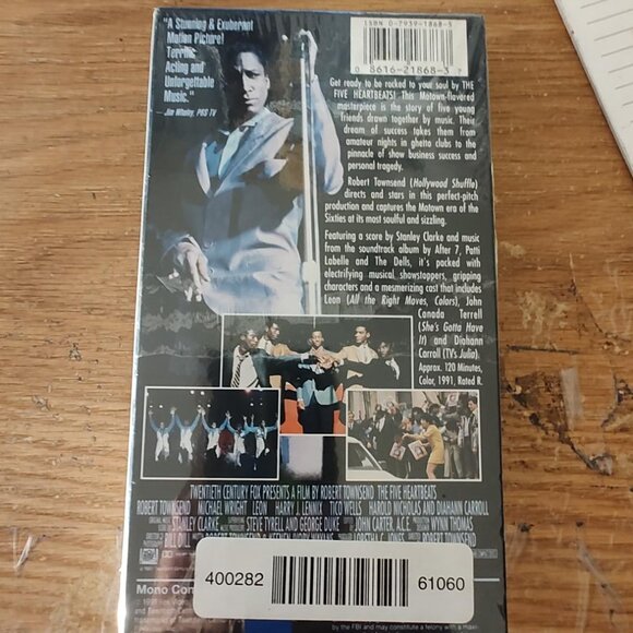 The Five Heartbeats VHS - Picture 2 of 3